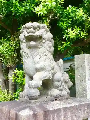 日置神社の狛犬
