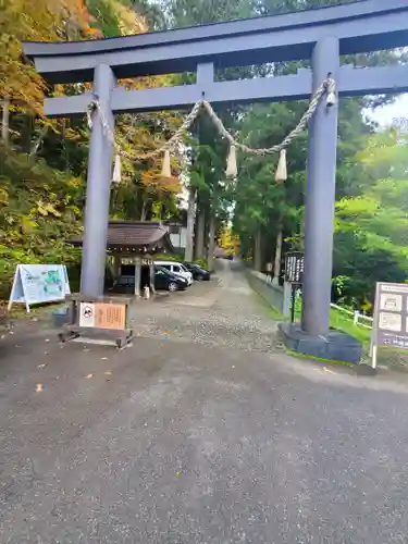 戸隠神社中社の鳥居