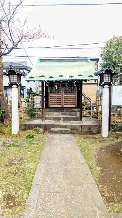 新宿下落合氷川神社の末社・摂社