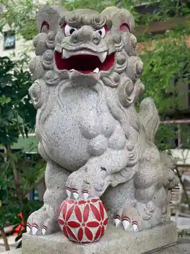 菊名神社の狛犬