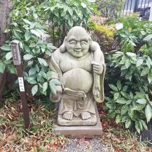 成子天神社の像