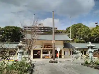 愛知縣護國神社の山門・神門