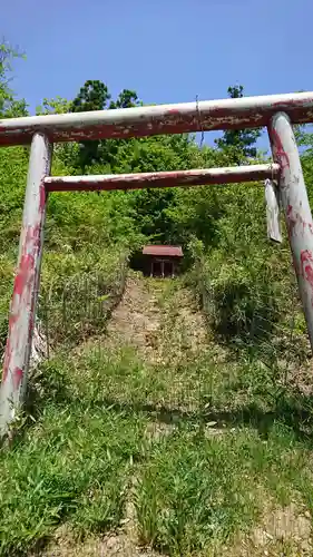 白山神社の鳥居