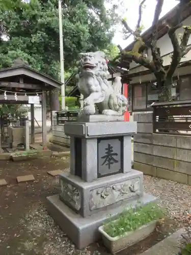 比比多神社（子易明神）の狛犬