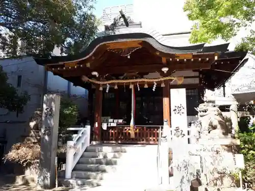 鵲森宮の本殿・本堂