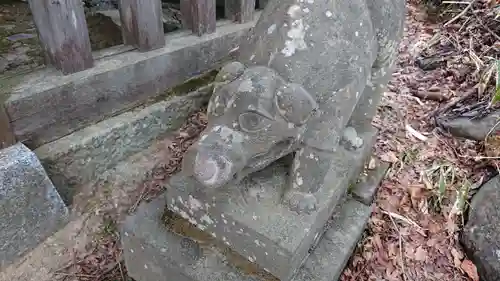 武蔵御嶽神社の狛犬