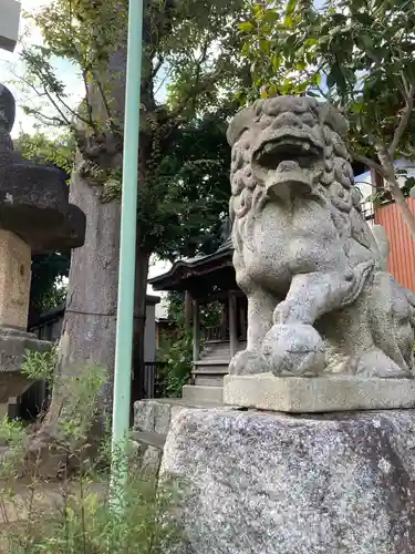 船玉神社の狛犬