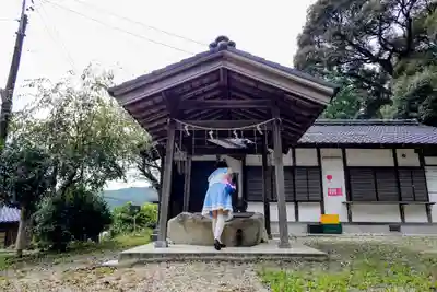 五社神社の手水舎