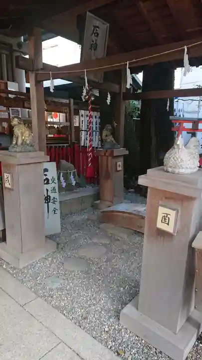洲嵜神社の末社・摂社