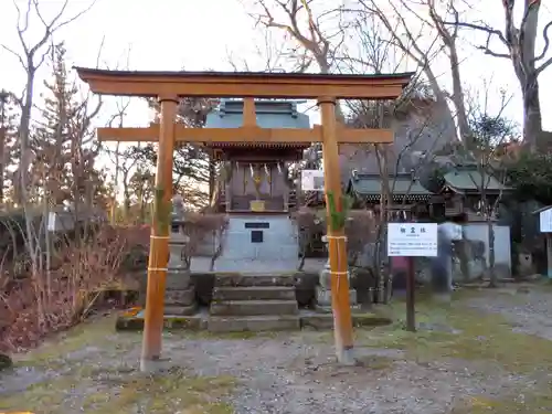 石都々古和気神社の鳥居