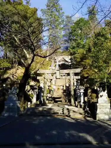 師岡熊野神社の鳥居