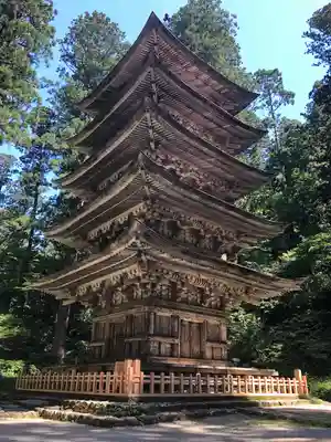 羽黒山五重塔(出羽三山神社)(山形県)
