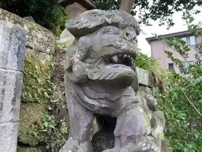 第六天社の狛犬