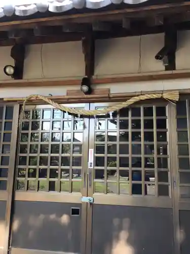 鍬戸神社の本殿・本堂