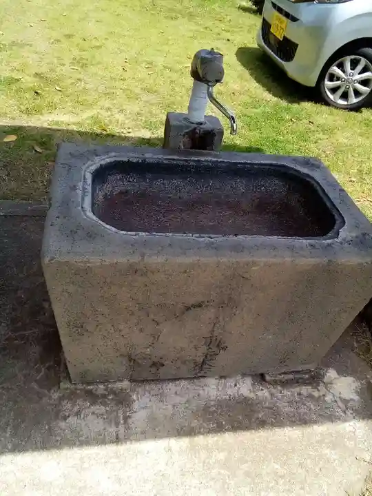 嚴島神社の手水舎