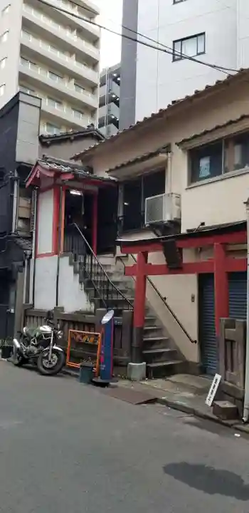 今村幸稲荷神社の鳥居