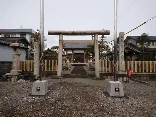 神明神社の鳥居