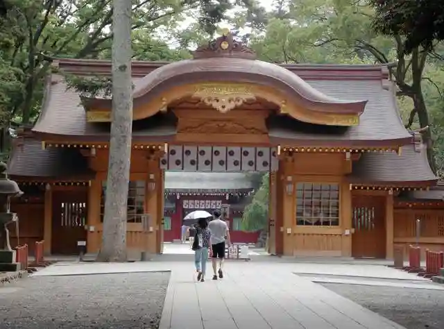 大國魂神社の山門・神門