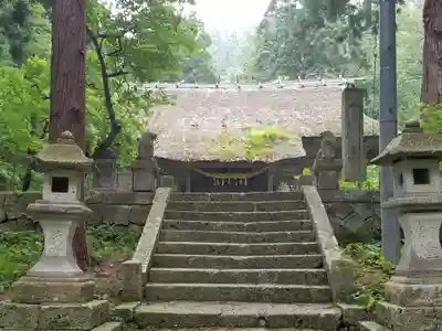 安久津八幡神社の本殿・本堂