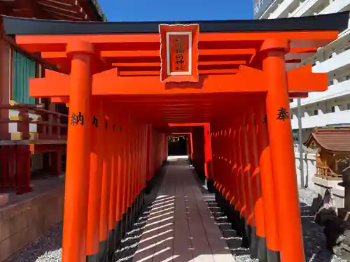 東京羽田 穴守稲荷神社の鳥居
