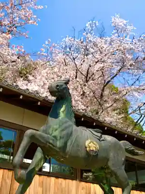 手力雄神社の狛犬