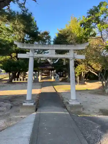 八野神社の鳥居