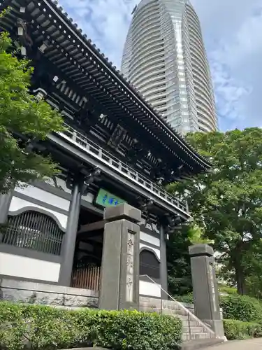 青松寺の山門