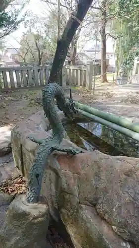 大平八幡宮の手水舎