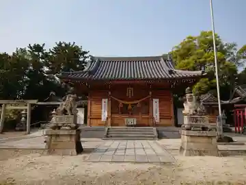 根崎八幡神社の本殿・本堂