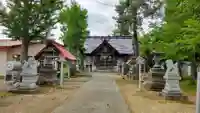 納内神社の本殿・本堂