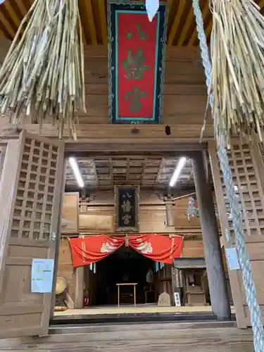 米川八幡神社の本殿・本堂