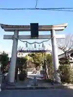 徳王稲荷社・金刀比羅社の鳥居