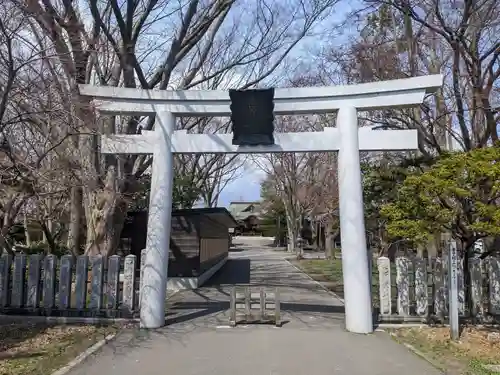 亀田八幡宮の鳥居