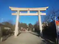 片瀬諏訪神社の鳥居