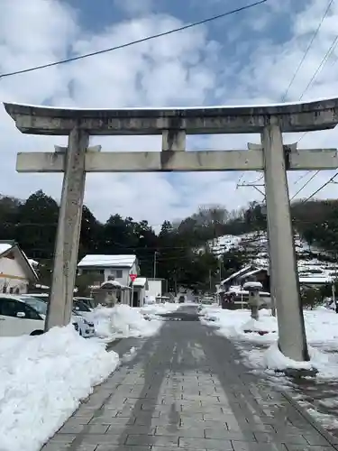 宇倍神社の鳥居