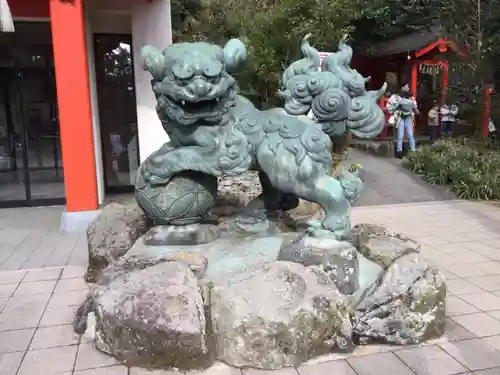 箱根神社の狛犬