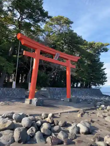 諸口神社の鳥居