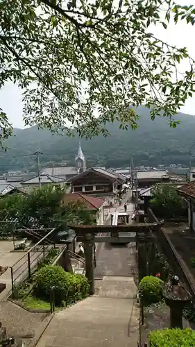 崎津諏訪神社の景色