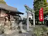 阿豆佐味天神社 立川水天宮の鳥居