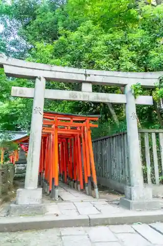 根津神社の鳥居