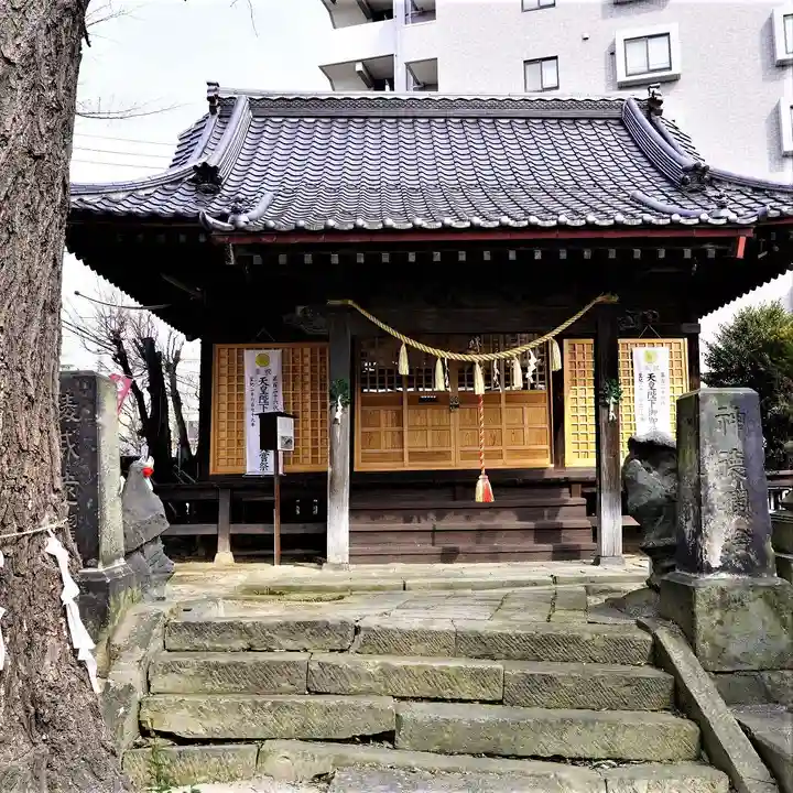 晴門田神社の本殿・本堂