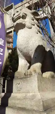 小野照崎神社の狛犬