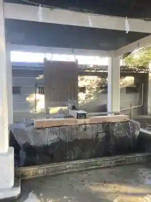 真清田神社の手水舎