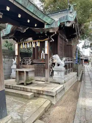 阿倍王子神社の本殿・本堂