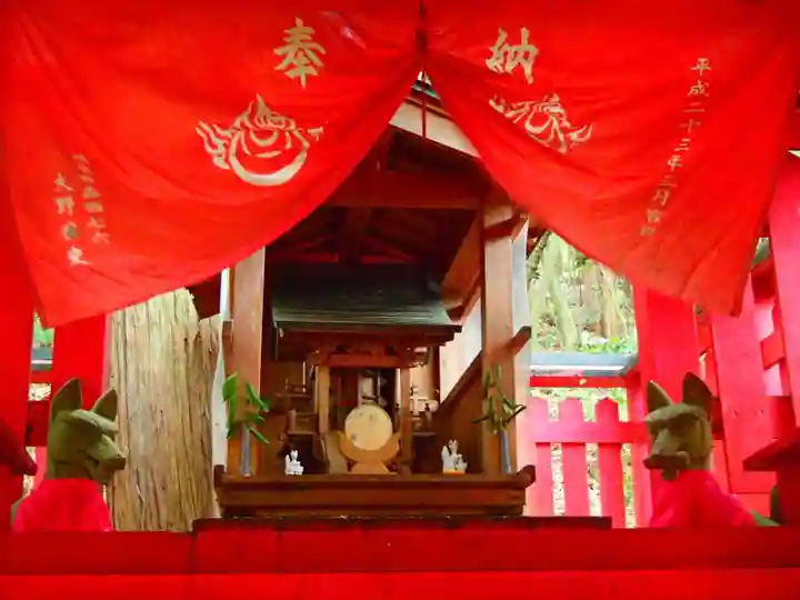 白光稲荷大明神の本殿・本堂