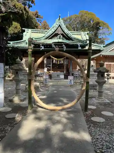 植田八幡神社の本殿・本堂