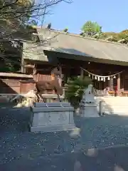 大岩神明宮の狛犬