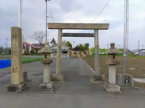 神明社（前ヶ平神明社）の鳥居