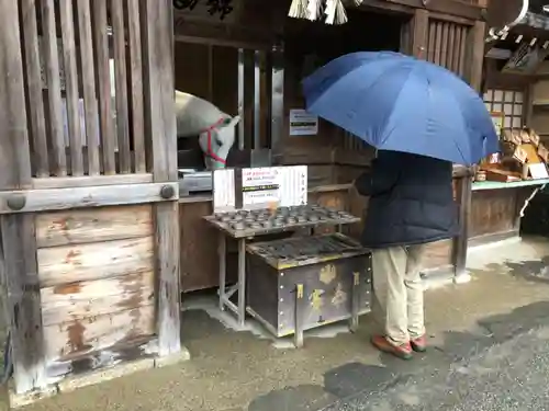 多度大社の動物