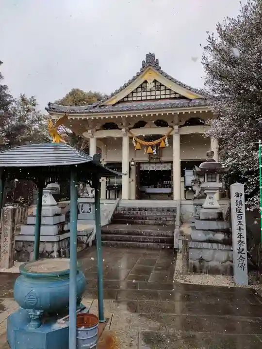 岩崎御嶽社の本殿・本堂